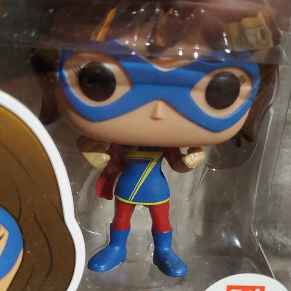 Funko Marvel Ms. Marvel "Kamala Khan" Pop #190 Walgreens Exclusive - Picture 2 of 9